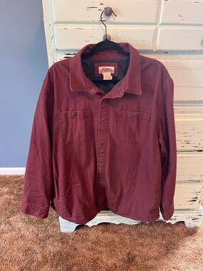 L.L. Bean Vintage Men's Katahdin Iron Works Utility Jacket with lining. Size XL.